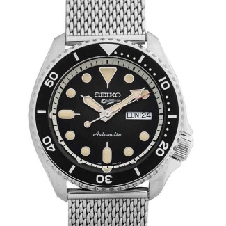 Orologio Uomo Seiko5 Suite San Babila nero -  SRPD73K1