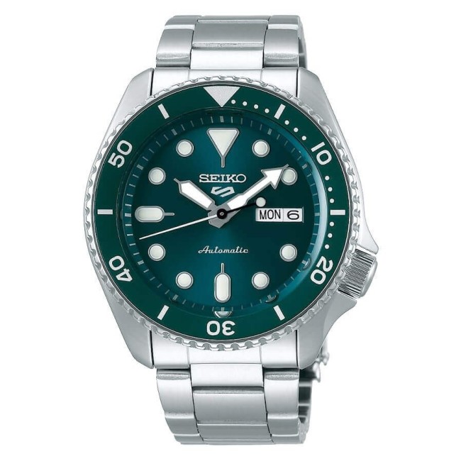 Orologio Uomo Seiko5 Sports Mini automatico verde SRPD61K1