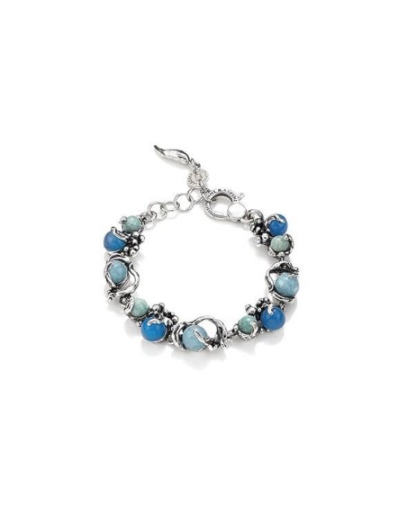Giovanni Raspini Ocean Armband mit blauen Steinen 9757