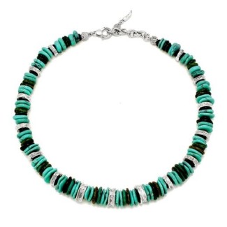 Collana donna Giovanni Raspini Bali Blue turchese - 11251