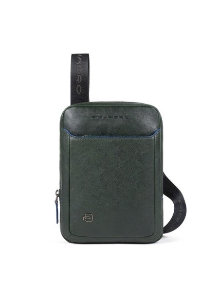 Piquadro B2S Mini-Ipad-Tasche aus grünem Leder - CA3084B2S / VE
