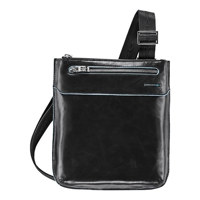 Piquadro Blue Square black flat bag - CA1358B2 / N