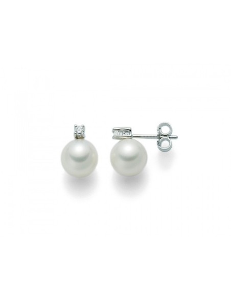 Miluna Pearls and Diamonds Earrings - PER1775