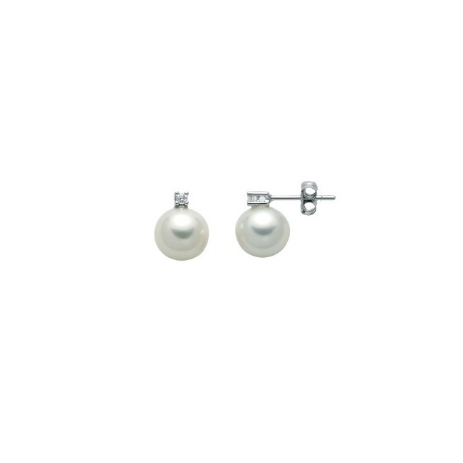 Miluna Pearls Ohrringe mit Diamanten - PER2301