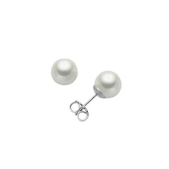 Miluna Ohrstecker Kleine Akoya-Perlen - PPN556BMV