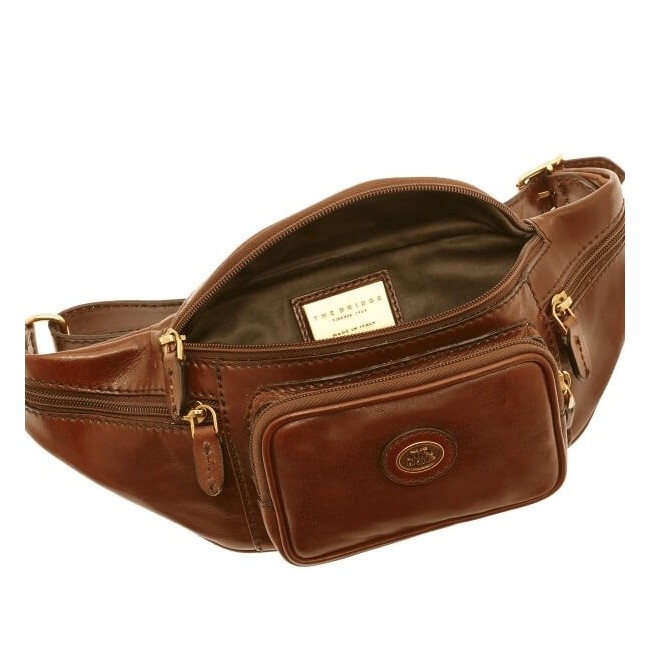 Tasche The Bridge Story Viaggio Linie Leder - 07800101