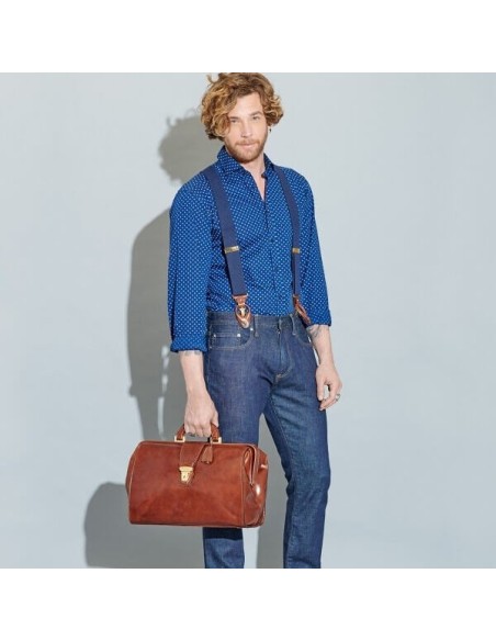 Borsa medico  The Bridge linea Story cuoio - 06831001