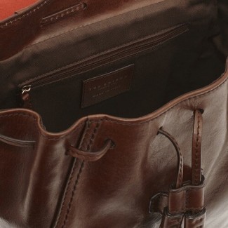 Medium backpack woman The Bridge Florentin leather - 04341701 2