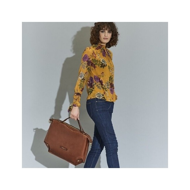 Borsa Unica The Bridge Icons cuoio - 04040701