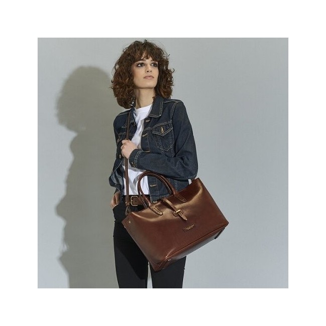 Borsa Shopper donna The Bridge Dalston cuoio - 04131701