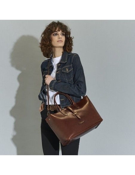 The Bridge Dalston Shopper aus Leder - 04131701