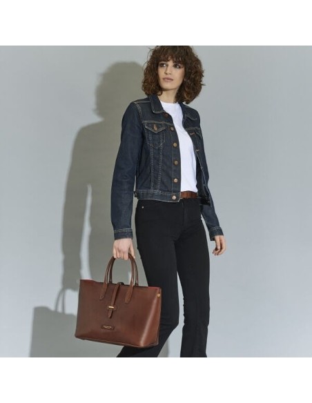 Borsa Shopper donna The Bridge Dalston cuoio - 04131701