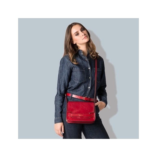 The Bridge women's bag Lucrezia red line - 04193001