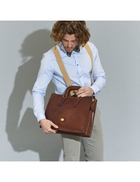 The Bridge Unisex Aktentasche Story line Leder - 06426901