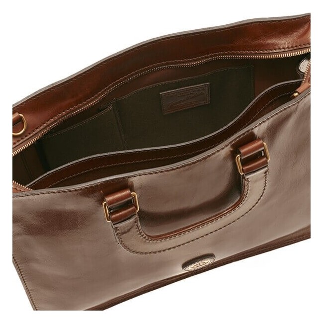 The Bridge unisex briefcase Story line leather - 06426901
