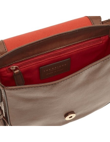 Borsa Crossbody The Bridge Pearldistrict cuoio 04121701
