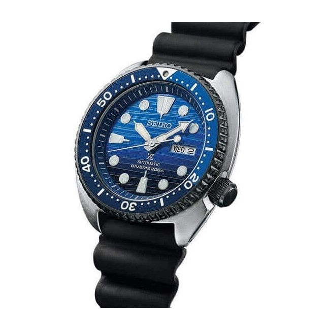 Orologio Seiko Prospex blu automatico caucciù SRPC91K1