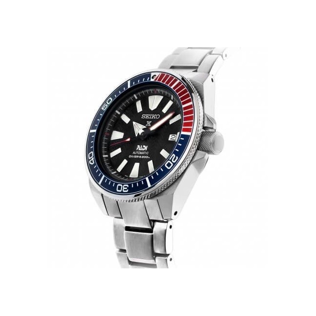 Automatikuhr Seiko Prospex zweifarbiger Ring SRPB99K1