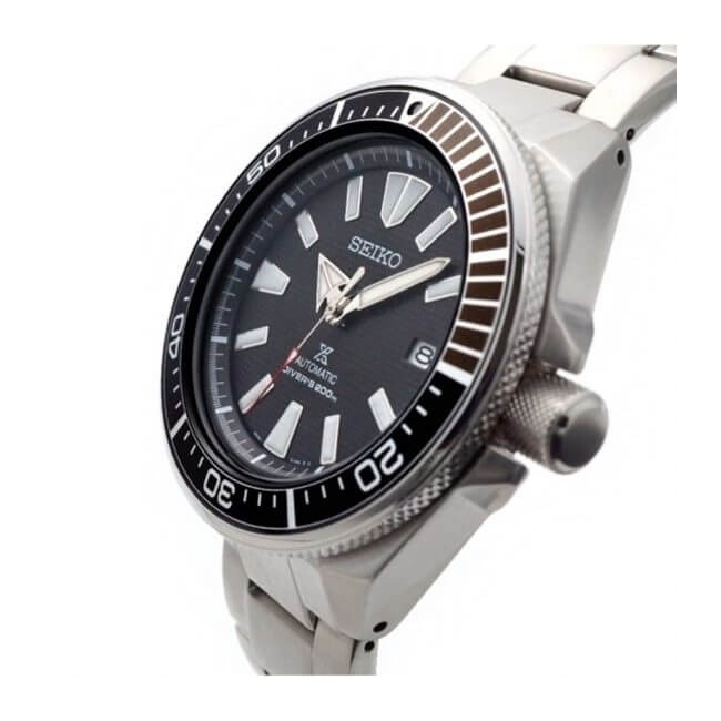Seiko Prospex samurai automatic black watch SRPB51K1