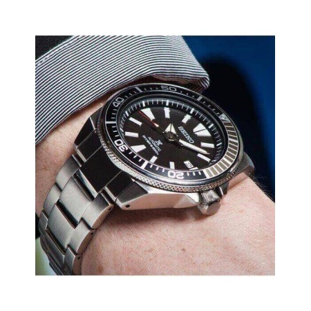 Seiko Prospex samurai automatic black watch SRPB51K1