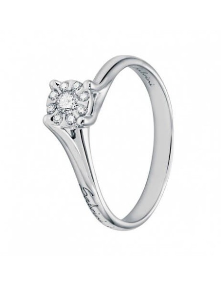 Daphne Salvini ring white gold and diamonds - 20059184