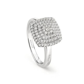 Bagliori Salvini ring in white gold and diamonds - 20089380