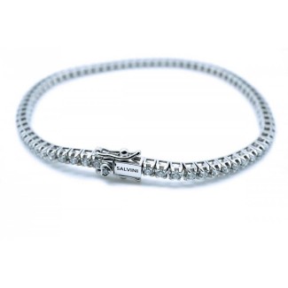 Bracciale Tennis Salvini Battito in oro e Diamanti 1,56ct - 20079853