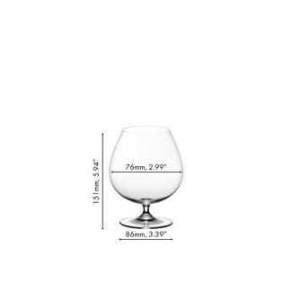Bicchieri Vinum Brandy Riedel - 6416/18 2