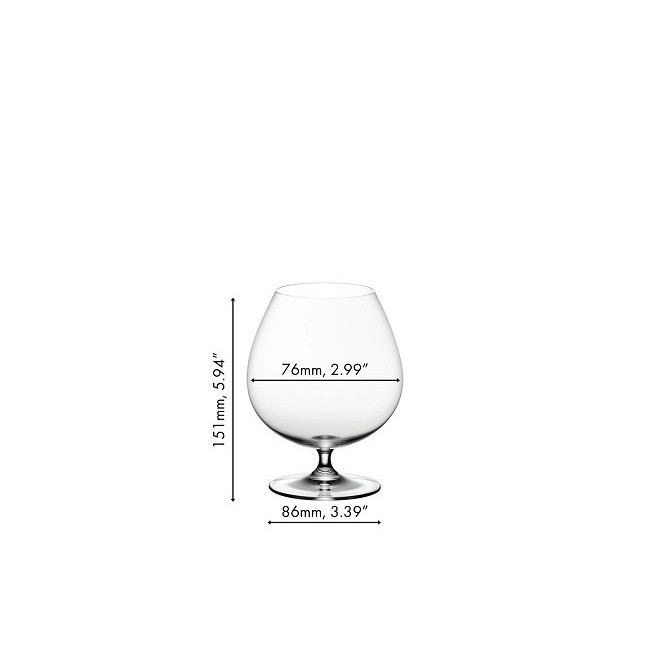 Bicchieri Vinum Brandy Riedel - 6416/18