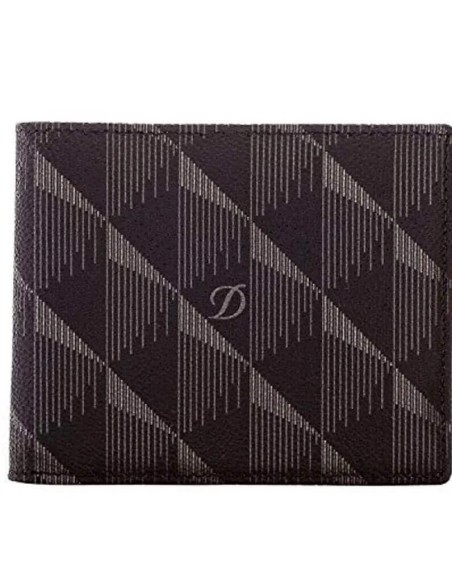 ST Dupont Herrenbrieftasche aus grauem Leder - 91202