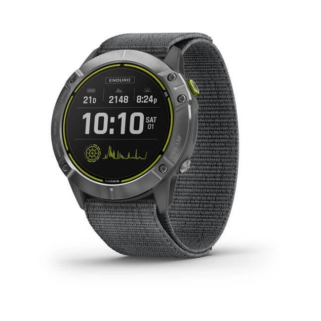 Garmin Enduro Silver Steel watch - GPS Multisport