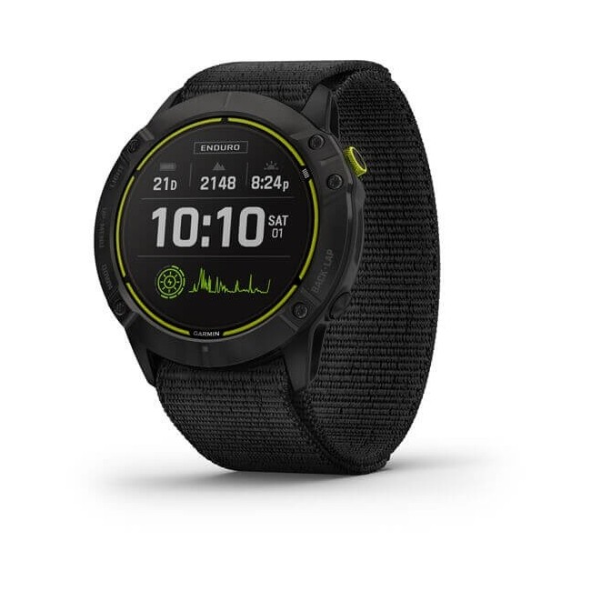 Garmin Enduro Carbon Grey DLC Titanium Uhr - Multisport GPS