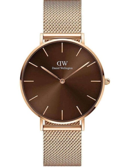 Daniel Wellington Ladies Watch Petite Amber rosè 36mm