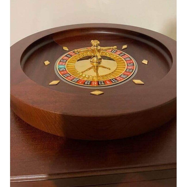 Professional wooden roulette Romagnoli