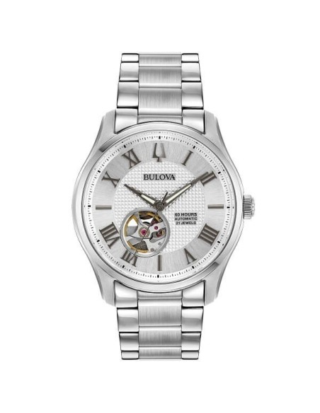 Bulova Wilton 60h Power Reserve Silver - 96A207