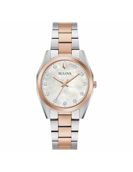 Bulova Surveyor Lady Bicolor watch with diamonds 98P207