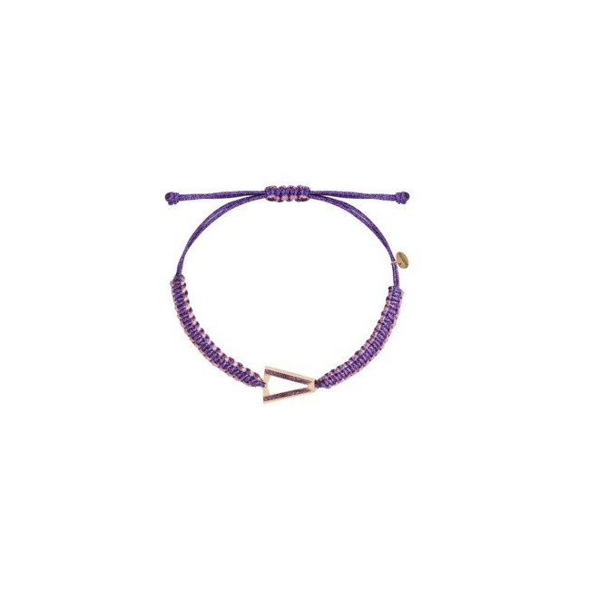 Valentina Ferragni Kate Sparkling Violet Anklet Bracelet DVF-CAV-06