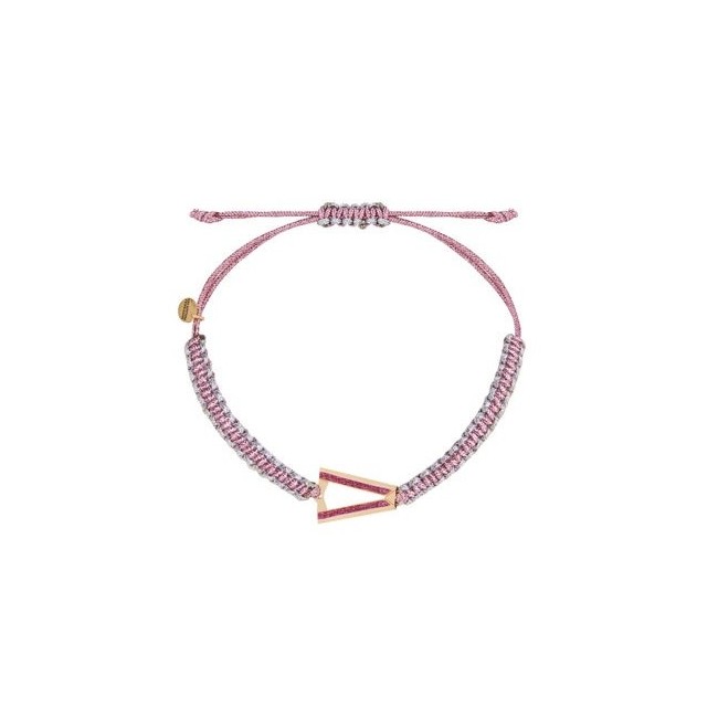 Valentina Ferragni Kate Funkelndes Rosa Fußkettchen DVF-CAV-05