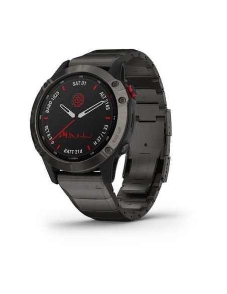 Orologio Garmin Fenix6 Pro Solar Edition Carbon Grey 010-02410-23