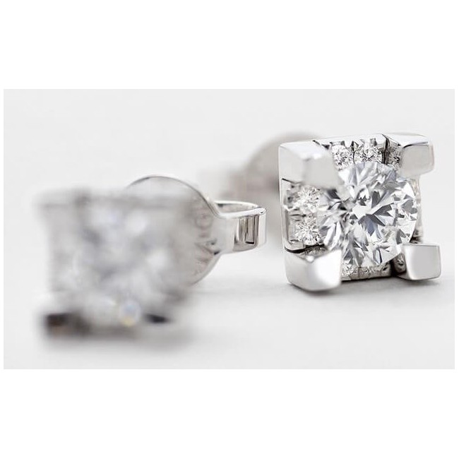 Giorgio Visconti IoLuce earrings with 0.32ct diamonds - BB39400B