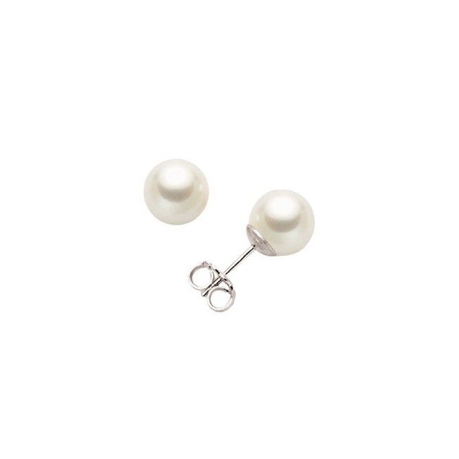 Miluna Perlen Ohrstecker 5mm - PPN555BMV3