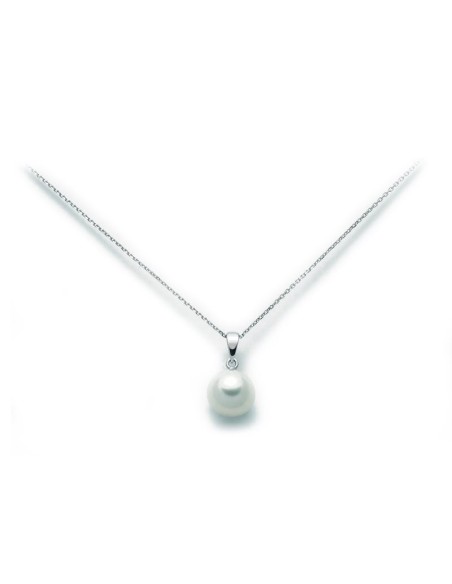 Collana Miluna im oro con Pendente Perla - PCL5497