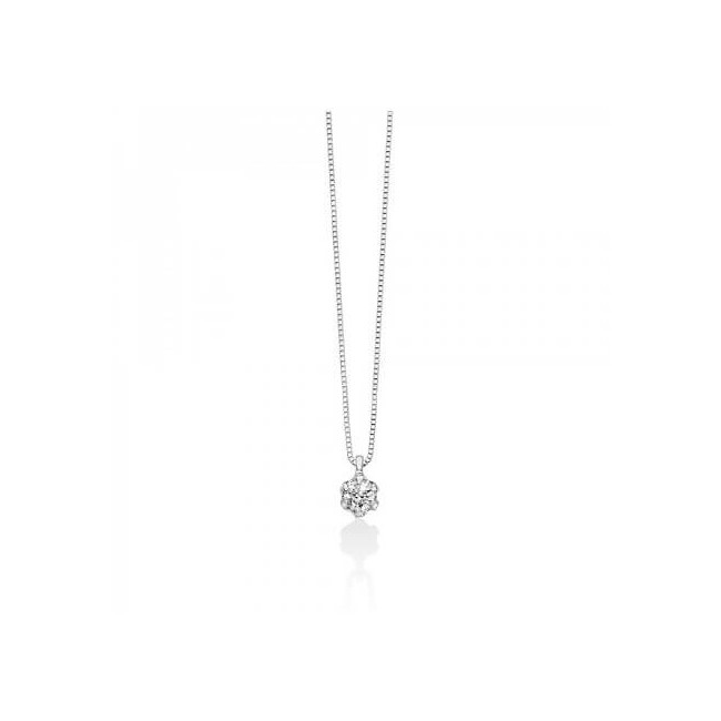 Miluna light point necklace with Diamond CLD4326-010G7