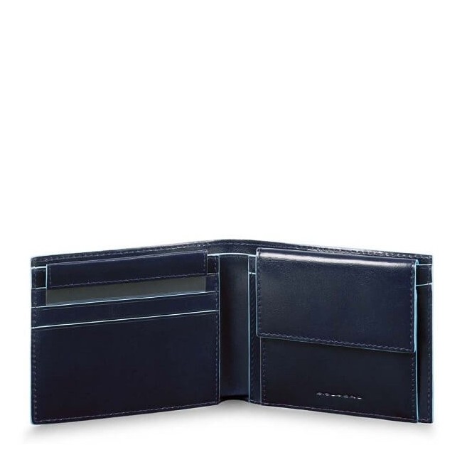 Piquadro Blu Square Portemonnaie nachtblau - PU4188B2R / BLU2