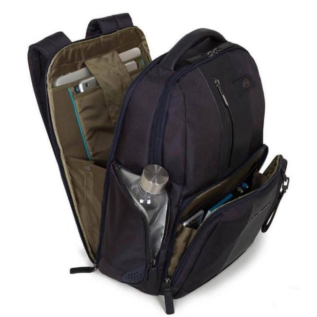 Piquadro Rucksack für Herren und Damen Brief blau - CA4532BR / BLU