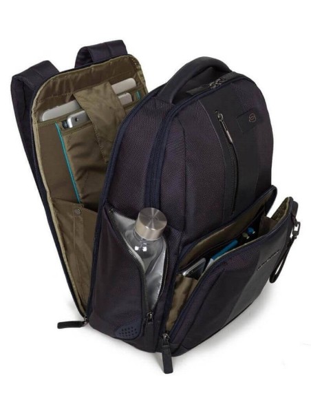 Piquadro Rucksack für Herren und Damen Brief blau - CA4532BR / BLU
