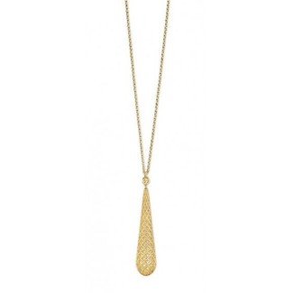 Collana Gucci Diamantissima in oro giallo e smalto bianco 2