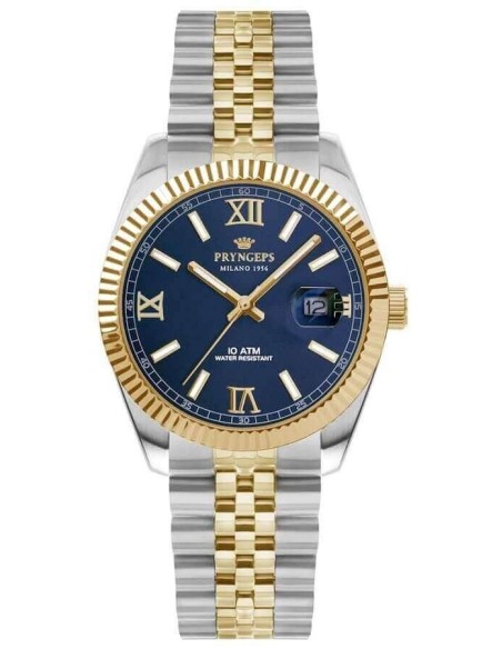 Orologio uomo Pryngeps modello DateJust bicolore A821/2B
