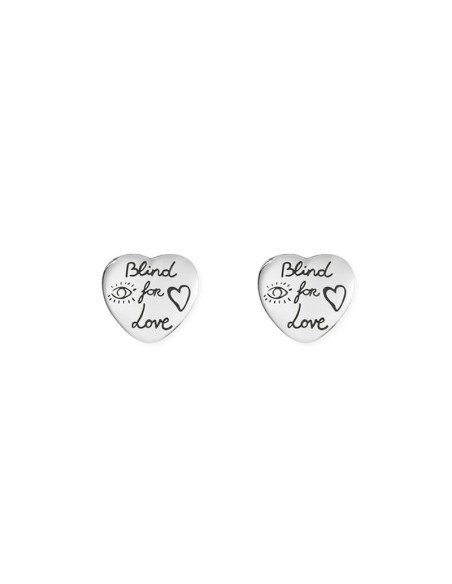 Gucci Heart Earrings Blind For Love - YBD45525500100U