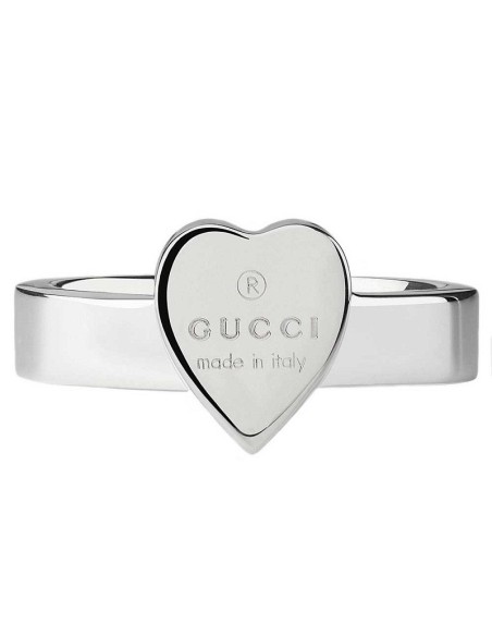 Gucci Ring mit silbernem Herz - YBC223867001018
